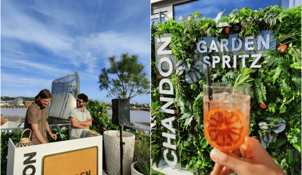 Chandon Garden Spritz : le nouveau jardin suspendu du rooftop Gina !