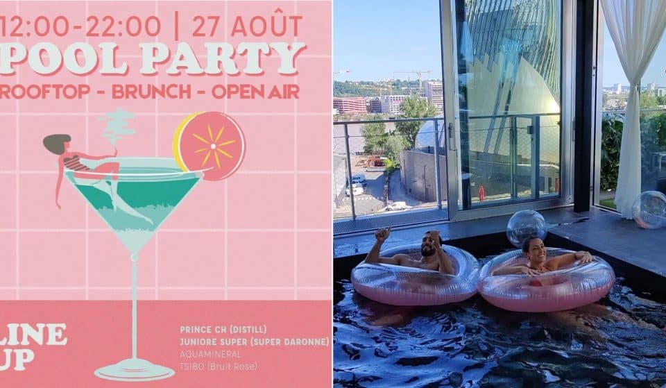 Le Gina Bar organise une seconde Pool Party & Brunch ce samedi !