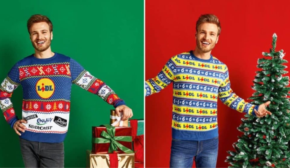 Lidl France lance une collection de pulls de Noël ultra Kitch !